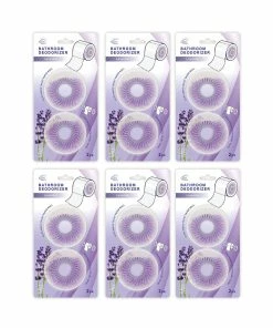 Grand Fusion Housewares Spin Scents Bathroom Deodorizer, Lemon Or Lavender Fragrance