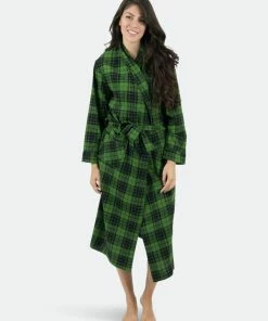 Leveret Womens Flannel Robe 10 Leveret Womens Flannel Robe -Enchante Home-shop M00192692025666 2055442531