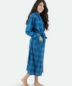 Leveret Womens Flannel Robe 13 Leveret Womens Flannel Robe -Enchante Home-shop M00192692025666 2258880972