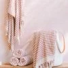 BEACH HAUS Dotted Turkish Bath / Pool Towel - Dusty Rose 2 BEACH HAUS Dotted Turkish Bath / Pool Towel - Dusty Rose -Enchante Home-shop M00196044469573 2548503157 scaled