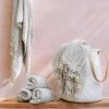 BEACH HAUS Dotted Turkish Bath / Pool Towel - Grey -Enchante Home-shop M00196044469603 1485786075 scaled