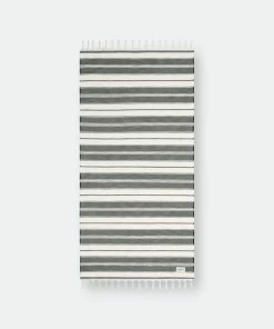 BEACH HAUS Ea You Soon - Capra Beach Towel Black