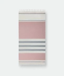 BEACH HAUS Ea You Soon - Curacao Beach Towel Dusty Pink