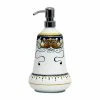 Artistica - Deruta Of Italy Of Italy Deruta Foglie: Liquid Soap/Lotion Dispenser With Chrome Pump (Large 26 OZ)