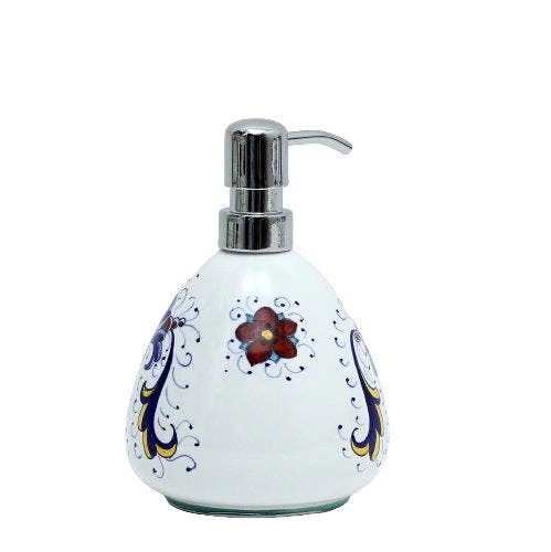 Artistica - Deruta Of Italy Of Italy Ricco Deruta: Liquid Soap/Lotion Dispenser (16 OZ) 4 Artistica - Deruta Of Italy Of Italy Ricco Deruta: Liquid Soap/Lotion Dispenser (16 OZ) - Image 2