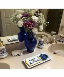 Artistica - Deruta Of Italy Of Italy Ricco Deruta: Liquid Soap/Lotion Dispenser (16 OZ) 8 Artistica - Deruta Of Italy Of Italy Ricco Deruta: Liquid Soap/Lotion Dispenser (16 OZ) -Enchante Home-shop M00196704413144 3422347574