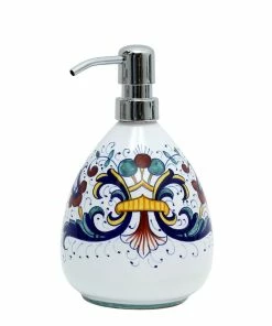Artistica - Deruta Of Italy Of Italy Ricco Deruta: Liquid Soap/Lotion Dispenser (Medium 20 OZ)