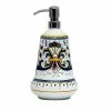 Artistica - Deruta Of Italy Of Italy Ricco Deruta: Liquid Soap/lotion Dispenser With Chrome Pump -Enchante Home-shop M00196704413847 356911002