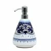 Artistica - Deruta Of Italy Of Italy Deruta Vario Blue: Liquid Soap/Lotion Dispenser With Chrome Pump (Medium 18 OZ) -Enchante Home-shop M00196704414936 1757973919
