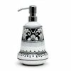 Artistica - Deruta Of Italy Of Italy Deruta Vario Nero: Liquid Soap/Lotion Dispenser With Chrome Pump (Medium 20 OZ) -Enchante Home-shop M00196704414943 1907339789