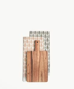 KORISSA Wooden Serving Board Gift Set - Small