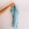 BEACH HAUS Dotted Turkish Hand Towel - Turquoise 1 BEACH HAUS Dotted Turkish Hand Towel - Turquoise -Enchante Home-shop M00196704942224 267817779 scaled