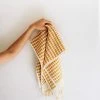 BEACH HAUS Dotted Turkish Hand Towel - Gold