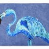 Caroline's Treasures 19 In X 27 In Flamingo On Slate Blue Machine Washable Memory Foam Mat -Enchante Home-shop M00638508629753 2517396577