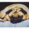 Caroline's Treasures 19 In X 27 In Fred The Pug Machine Washable Memory Foam Mat 2 Caroline's Treasures 19 In X 27 In Fred The Pug Machine Washable Memory Foam Mat -Enchante Home-shop M00638508630636 3800650020