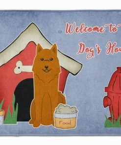 Caroline's Treasures 19 In X 27 In Dog House Collection Karelian Bear Dog Machine Washable Memory Foam Mat