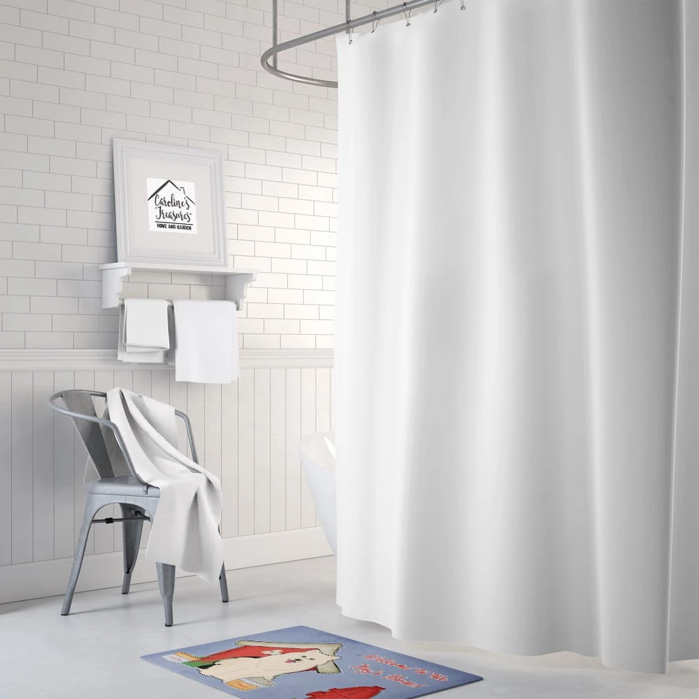 Caroline's Treasures 19 In X 27 In Dog House Collection Samoyed Machine Washable Memory Foam Mat 4 Caroline's Treasures 19 In X 27 In Dog House Collection Samoyed Machine Washable Memory Foam Mat - Image 2