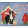Caroline's Treasures 19 In X 27 In Dog House Collection Greater Swiss Mountain Dog Machine Washable Memory Foam Mat -Enchante Home-shop M00638508640529 934877345