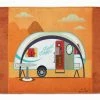 Caroline's Treasures 19 In X 27 In Greatest Adventure New Camper Machine Washable Memory Foam Mat