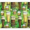 Caroline's Treasures 19 In X 27 In Irish Beers Machine Washable Memory Foam Mat