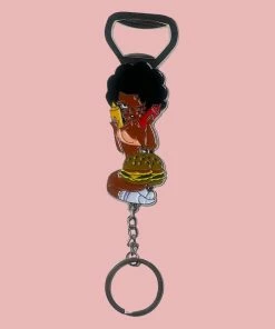 Valfre Suns Out Buns Out Bottle Opener Keychain