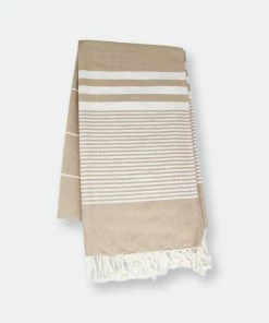 Saachi Style Bold Stripes Sand Towel