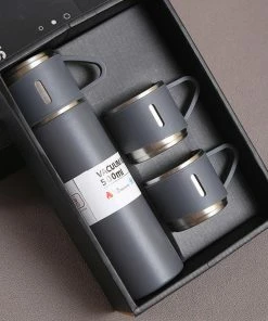 Vigor Vacuum Flask Thermos Cup Corporate Gift Set