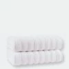 Enchante Home Vague Turkish Cotton 2 Pcs Bath Sheets