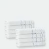 Enchante Home Monroe Turkish Cotton 8 Pcs Hand Towels
