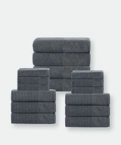 Enchante Home Incanto Turkish Cotton 16 Pcs Towel Set