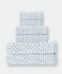 Enchante Home Glamour Turkish Cotton 6 Pcs Towel Set