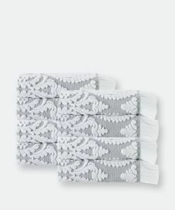 Enchante Home Laina Turkish Cotton 8 Pcs Hand Towels