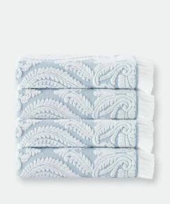 Enchante Home Laina Turkish Cotton 4 Pcs Bath Towels