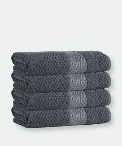 Enchante Home Anton Turkish Cotton 4 Pcs Bath Towels