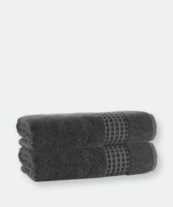 Enchante Home La Turkish Cotton 2 Pcs Bath Towels