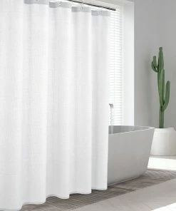 Enchante Home Ria Turkish Cotton Shower Curtain -Enchante Home-shop M00810006716818 1457231279