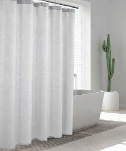 Enchante Home Ria Turkish Cotton Shower Curtain -Enchante Home-shop M00810006716818 2696718789