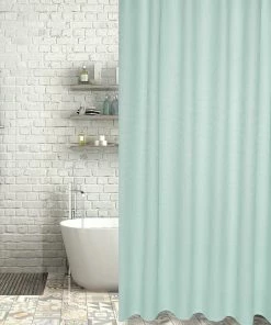 Enchante Home Ria Turkish Cotton Shower Curtain -Enchante Home-shop M00810006716818 86770662