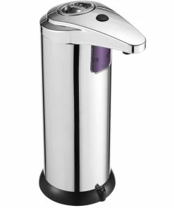 Cheer Collection Touchless Soap Dispenser With Waterproof Base And Automatic Sensor