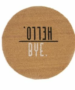 Shiraleah "Hello. / Bye." Doormat -Enchante Home-shop M00810062042777 2062222414