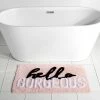 Shiraleah "Hello Gorgeous" Bath Mat -Enchante Home-shop M00810091361535 324502999 scaled