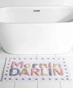 Shiraleah "Mornin Darlin" Bath Mat