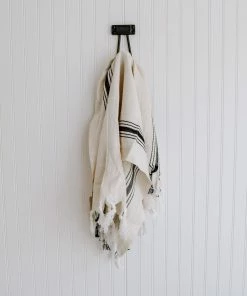 Sweet Water Decor Vannah Turkish Cotton + Bamboo Hand Towel - Five Stripe -Enchante Home-shop M00811119036459 2636806029 scaled