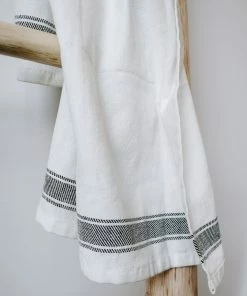 Sweet Water Decor Horizontal Striped Tea Towel- Three Stripes