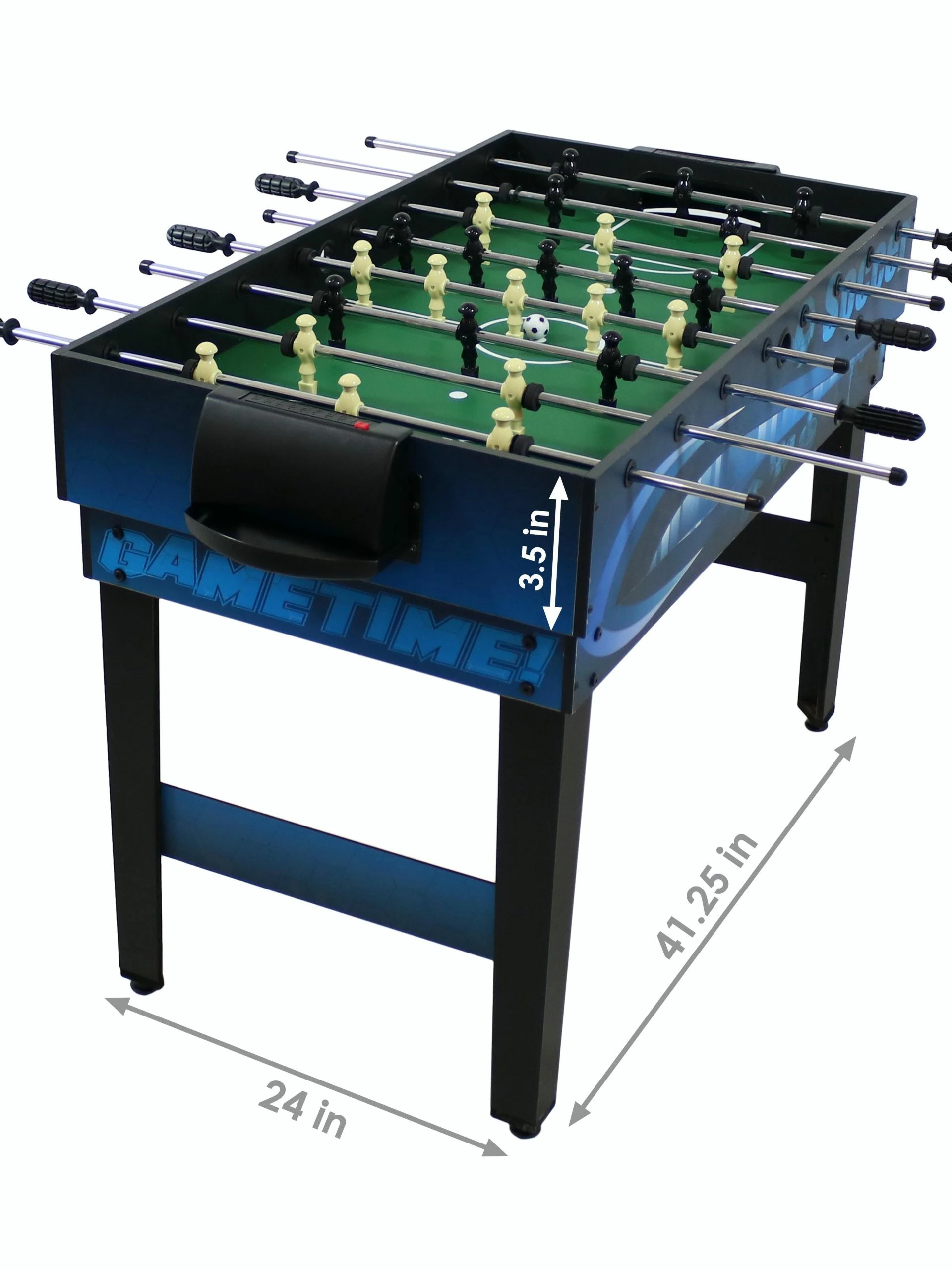 Sunnydaze Decor 10-in-1 Multi-Game Table - Billiards Foosball Hockey Pool Air Hockey 6 Sunnydaze Decor 10-in-1 Multi-Game Table - Billiards Foosball Hockey Pool Air Hockey - Image 4