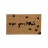 Shiraleah Wipe Your Paws Door Mat