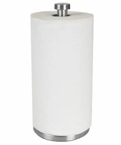Home Basics Free Standing Paper Towel Holder With Weighted Base