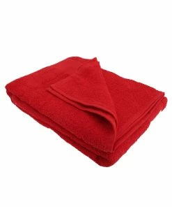 SOLS Island Bath Sheet / Towel (40 X 60 Inches) (Red) (ONE)