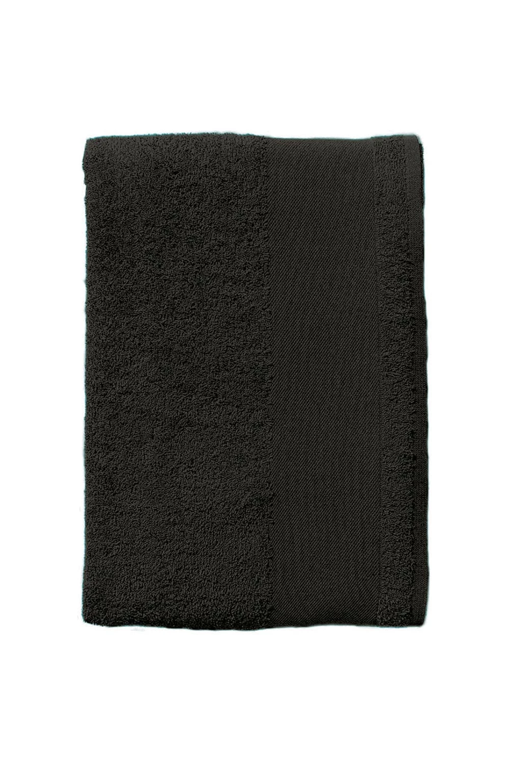 SOLS Island Guest Towel (11 X 20 Inches) (Black) (ONE) 4 SOLS Island Guest Towel (11 X 20 Inches) (Black) (ONE) - Image 2