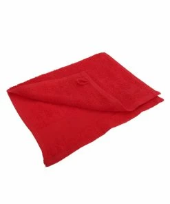 SOLS Island Guest Towel (11 X 20 Inches) (Red) (ONE)